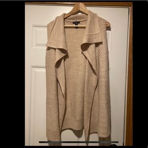 Gap Long Sweater open front Vest